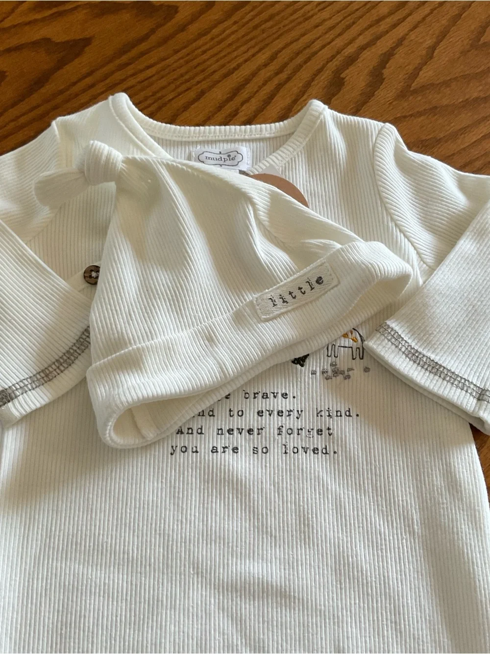 Mud Pie Neutral Safari Dreams Newborn Take-Me-Home Set, 0-3 Mos.
